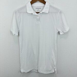 Crewcuts Boys White‎ Polo Shirt Size 16 Short Sleeve Cotton Casual Top Uniform
